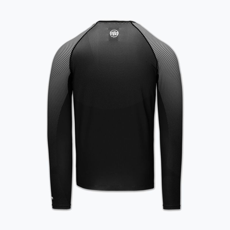 Rashguard longsleeve męski Pitbull Belt Rashguard black 4