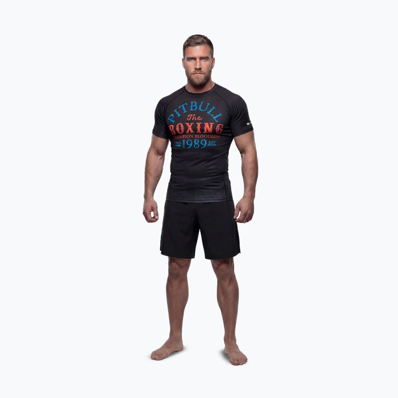 Rashguard męski Pitbull Champion Bloodline Rashguard black 2