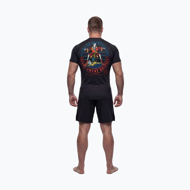 Rashguard męski Pitbull Champion Bloodline Rashguard black 4