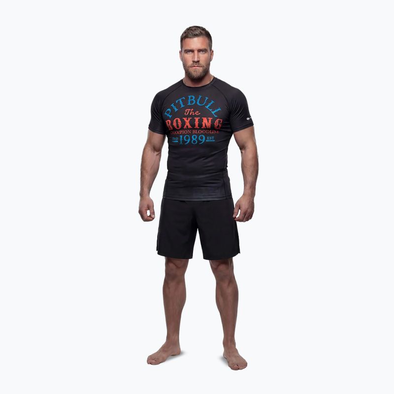Rashguard longsleeve męski Pitbull Champion Bloodline Rashguard black 2