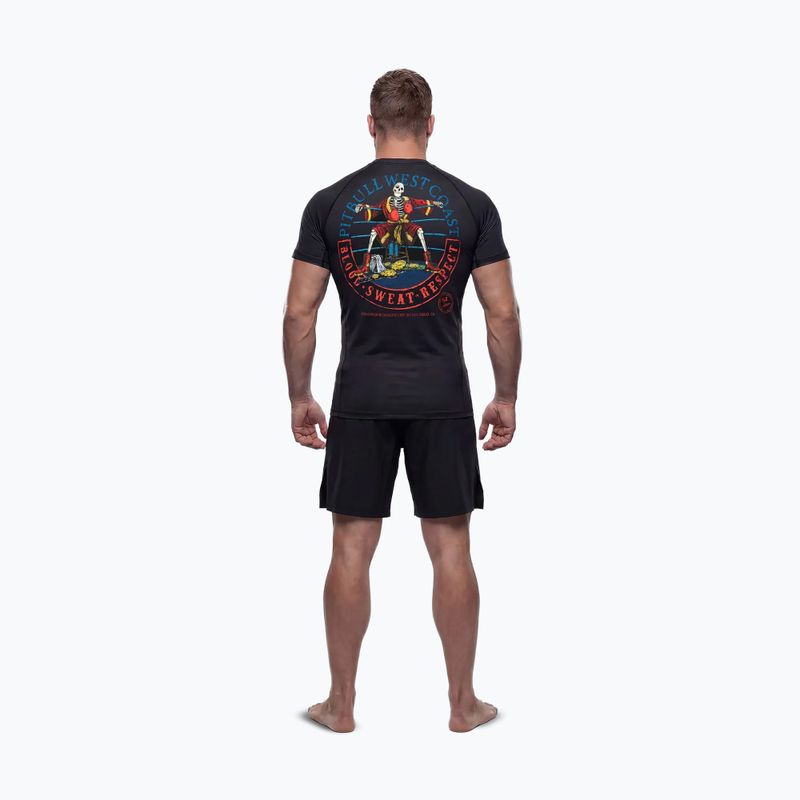 Rashguard longsleeve męski Pitbull Champion Bloodline Rashguard black 3
