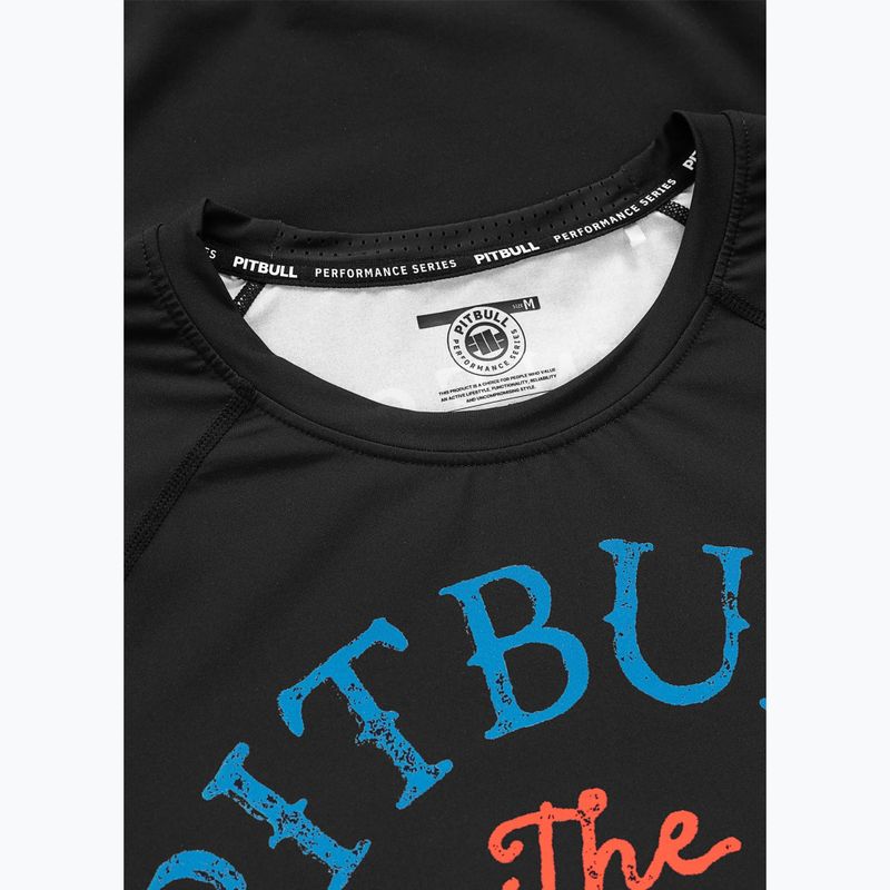 Rashguard longsleeve męski Pitbull Champion Bloodline Rashguard black 8