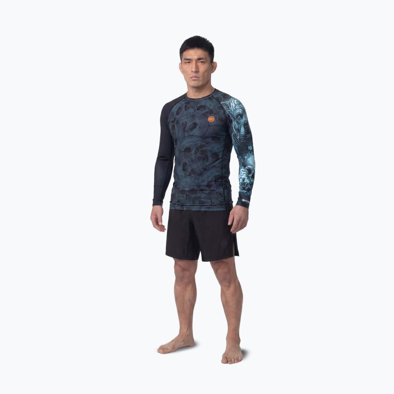 Rashguard longsleeve męski Pitbull Guardian Angel Rashguard black 2
