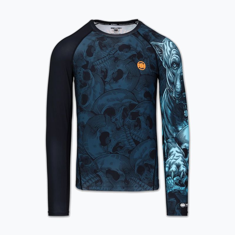 Rashguard longsleeve męski Pitbull Guardian Angel Rashguard black 3