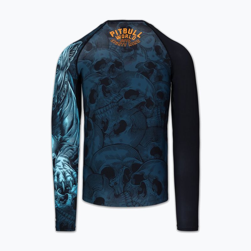 Rashguard longsleeve męski Pitbull Guardian Angel Rashguard black 4