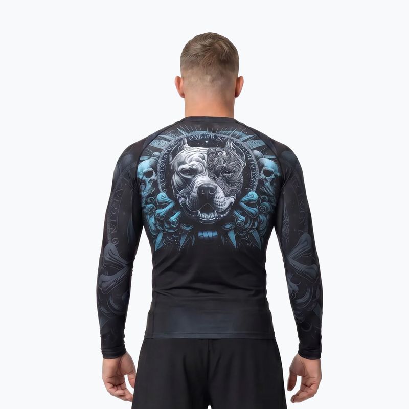 Rashguard longsleeve męski Pitbull World Rashguard black 3
