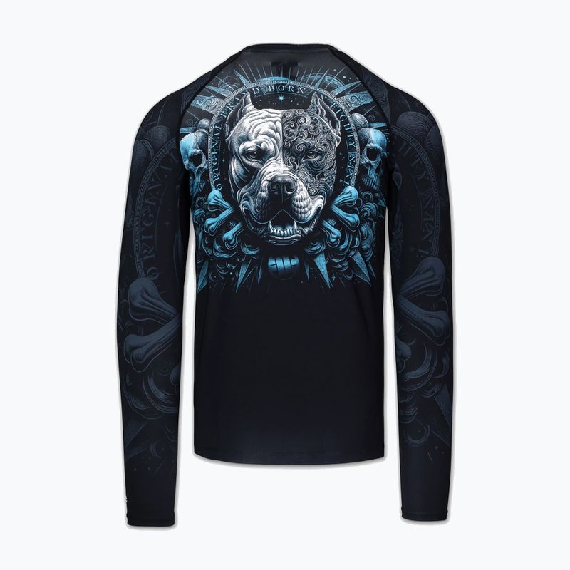 Rashguard longsleeve męski Pitbull World Rashguard black 6