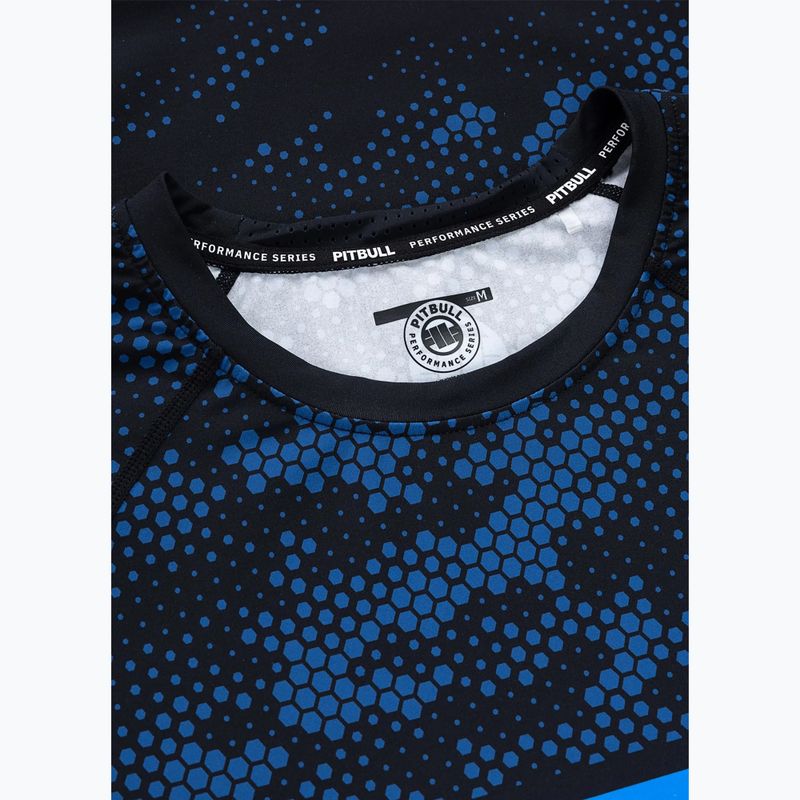 Rashguard męski Pitbull Hex Camo Hilltop Rashguard blue 5