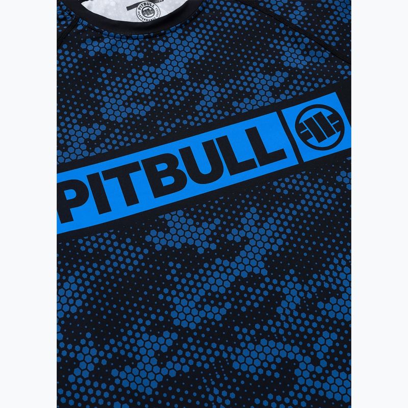Rashguard męski Pitbull Hex Camo Hilltop Rashguard blue 6