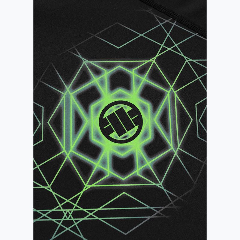 Rashguard męski Pitbull Ray Rashguard fluo green 6