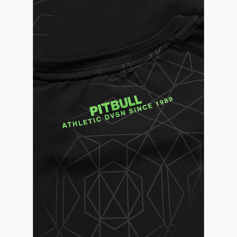 Rashguard męski Pitbull Ray Rashguard fluo green 7