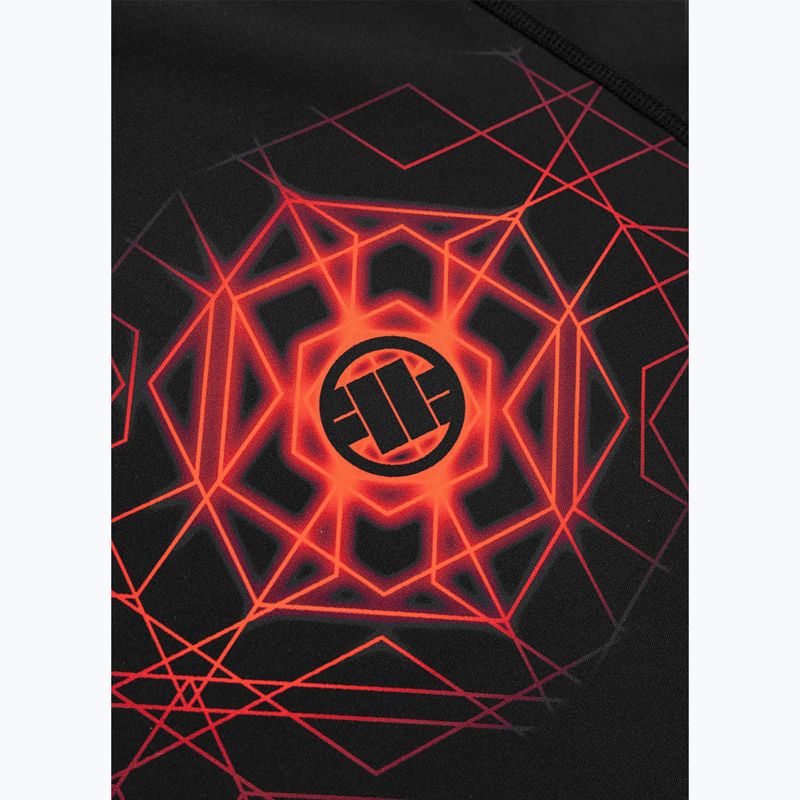 Rashguard longsleeve męski Pitbull Ray Rashguard fluo/red 6