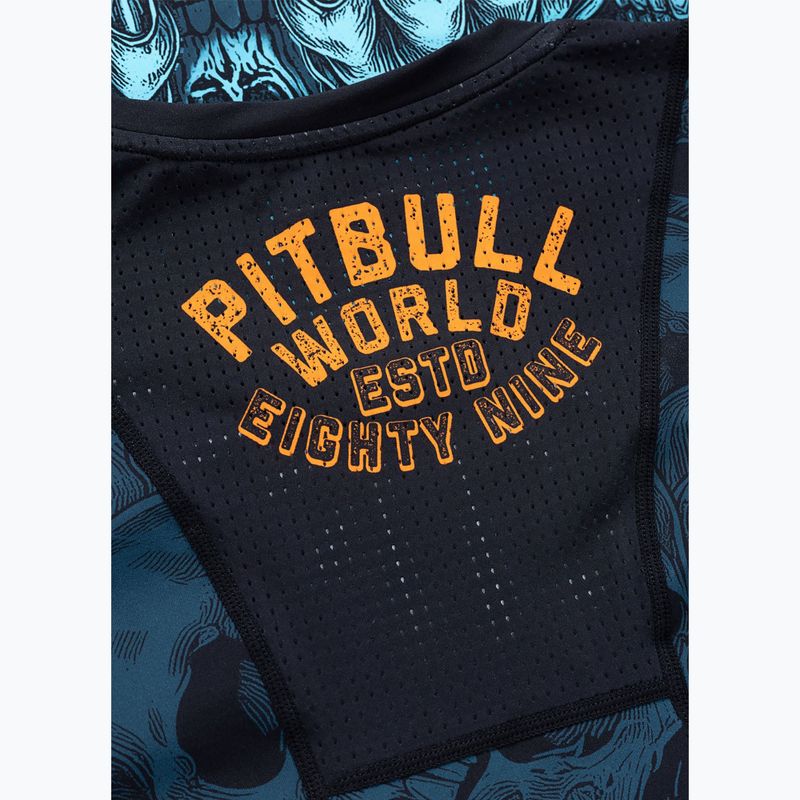 Koszulka męska Pitbull Mesh Guardian Angel black 8