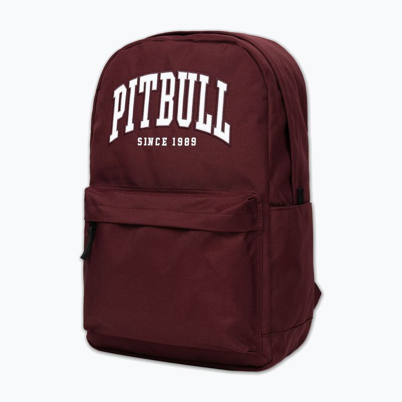 Plecak miejski Pitbull Norton 21 l dark burgundy 2
