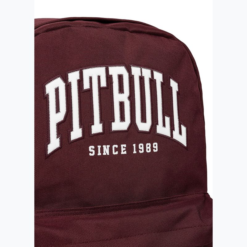 Plecak miejski Pitbull Norton 21 l dark burgundy 4