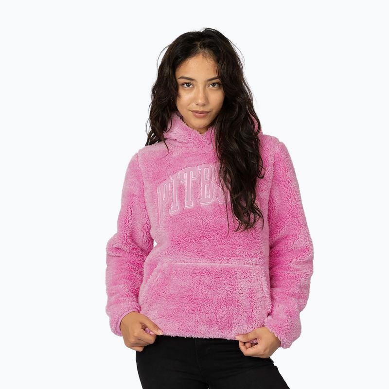 Bluza damska Pitbull Aragona Norton Hooded pink 5
