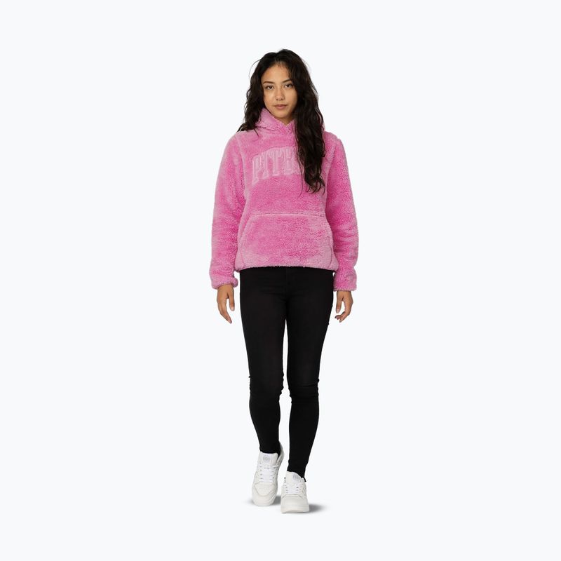 Bluza damska Pitbull Aragona Norton Hooded pink 6
