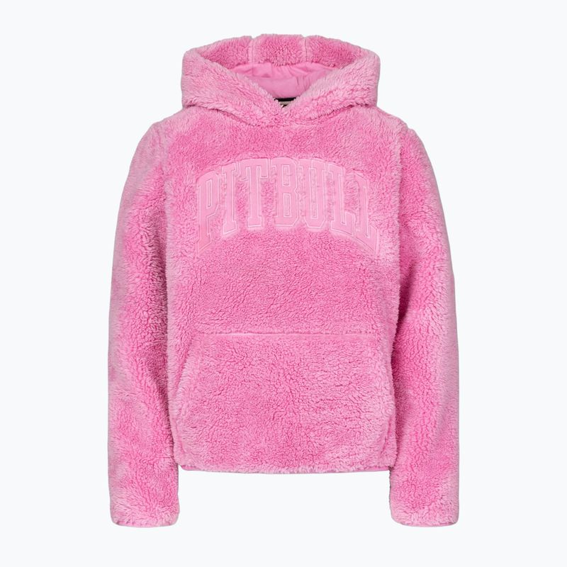 Bluza damska Pitbull Aragona Norton Hooded dark chocolate 7