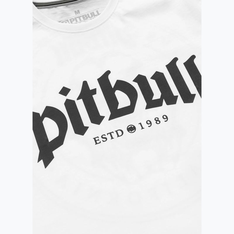 Koszulka męska Pitbull O'Side Skull white 8