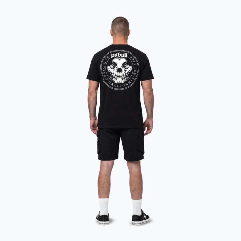 Koszulka męska Pitbull O'Side Skull black 3