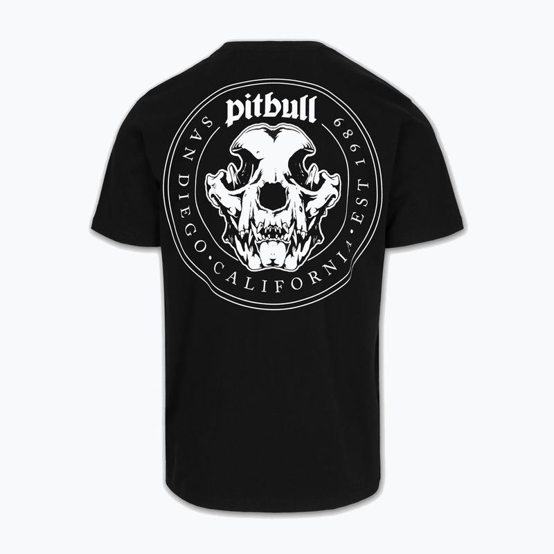 Koszulka męska Pitbull O'Side Skull black 6