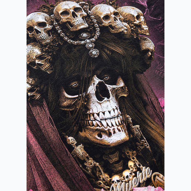 Koszulka damska Pitbull Santa Muerte black/pink 12