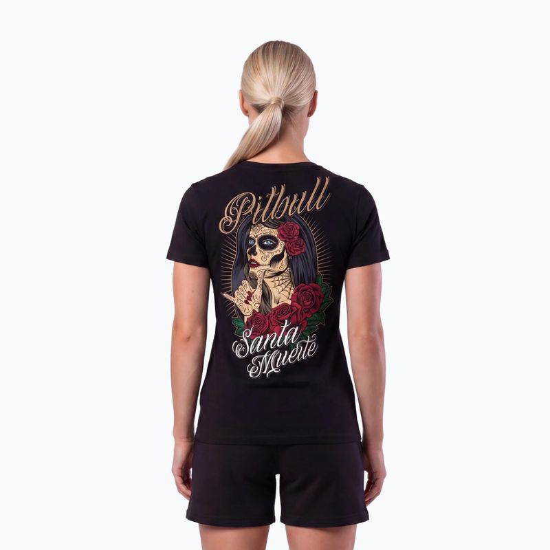 Koszulka damska Pitbull Santa Muerte black 3