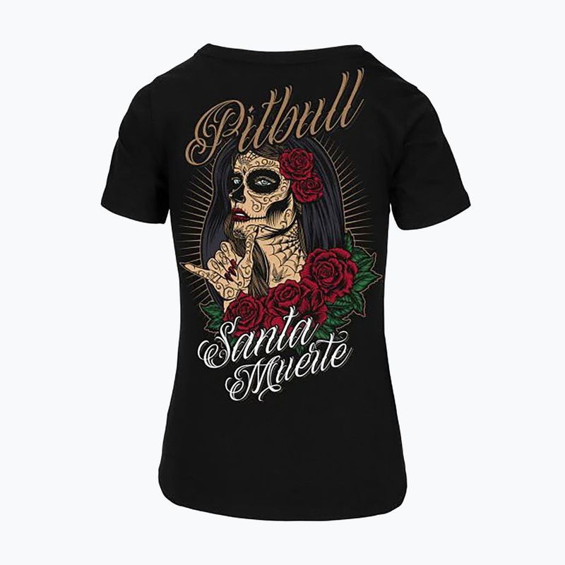 Koszulka damska Pitbull Santa Muerte black 6