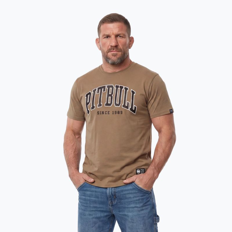 Koszulka męska Pitbull Norton brown