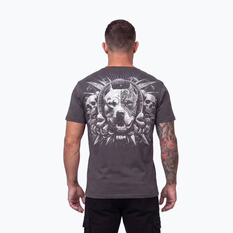 Koszulka męska Pitbull World graphite 10