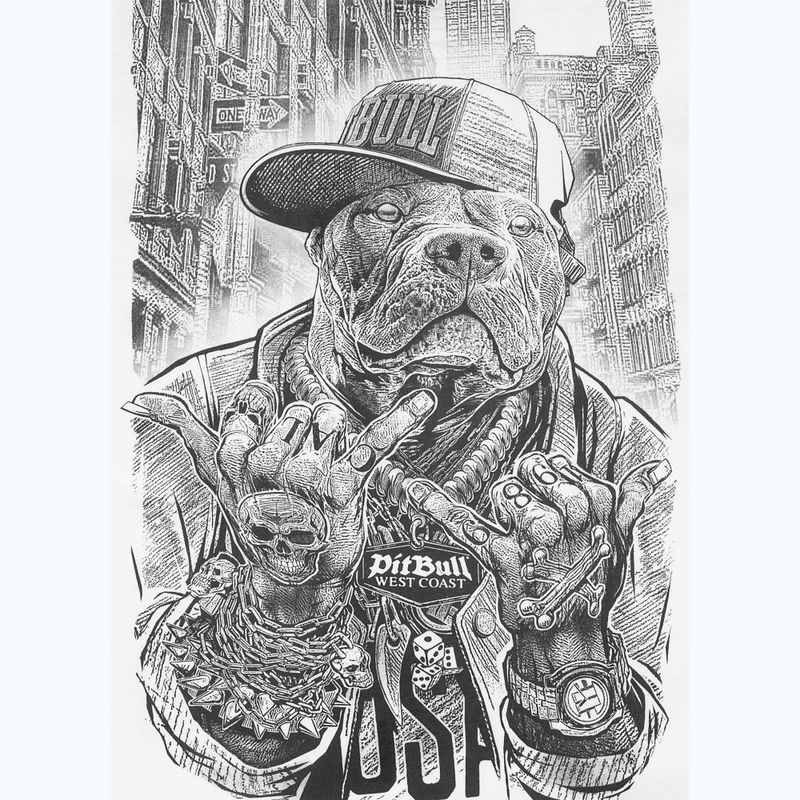 Koszulka męska Pitbull Avenue white 8