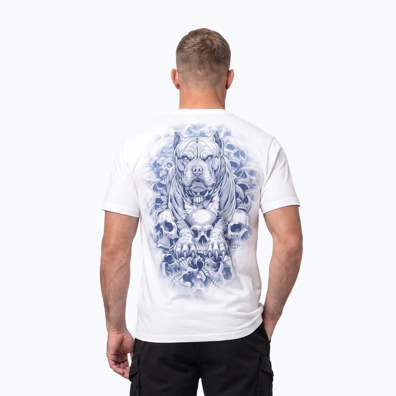 Koszulka męska Pitbull Guardian Angel white 9
