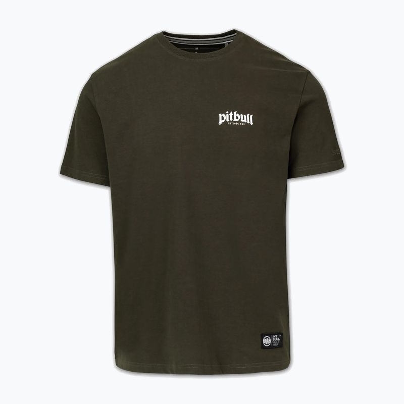 Koszulka męska Pitbull O'Side Small dark green 2