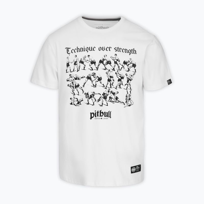 Koszulka męska Pitbull Multisport white