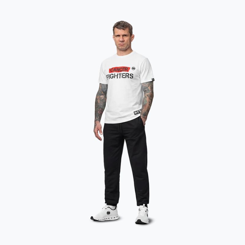 Koszulka męska Pitbull Cancer Fighters white 2