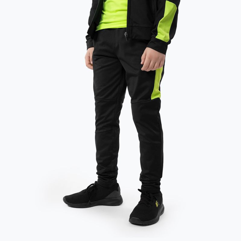 Spodnie dziecięce 4F JSPMTR001 deep black