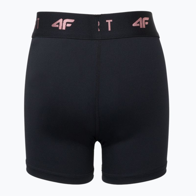 Spodenki dziecięce 4F JSPDF001 deep black 2