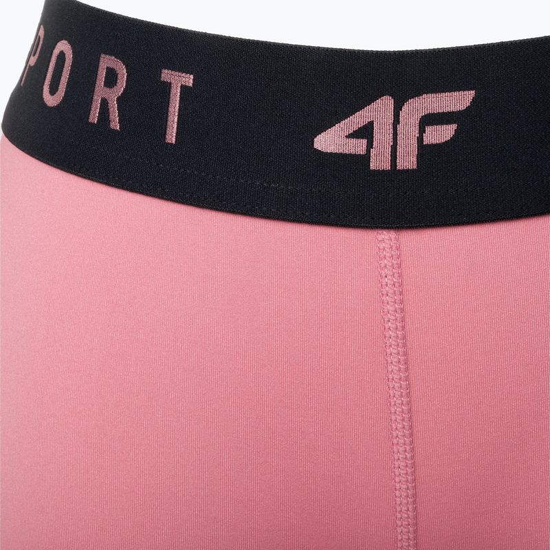 Spodenki dziecięce 4F JSPDF001 dark pink 3