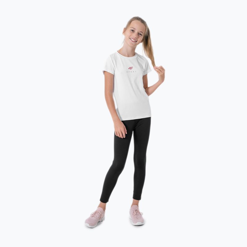 Legginsy dziecięce 4F JSPDF002 deep black 2