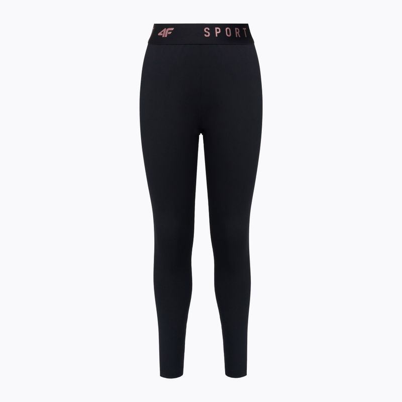 Legginsy dziecięce 4F JSPDF002 deep black 3