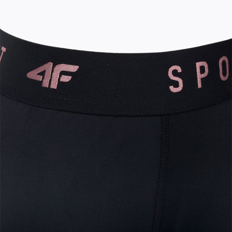 Legginsy dziecięce 4F JSPDF002 deep black 5
