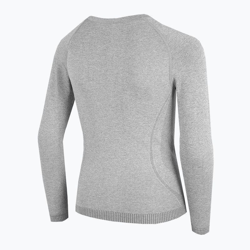 Komplet bielizny termoaktywnej dziecięceja 4F JBIDB001 cold light grey melange 5