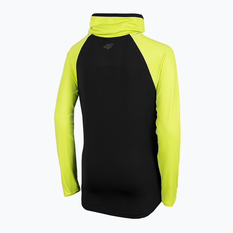 Bluza termoaktywna dziecięca 4F JBIMD001 lemon 3