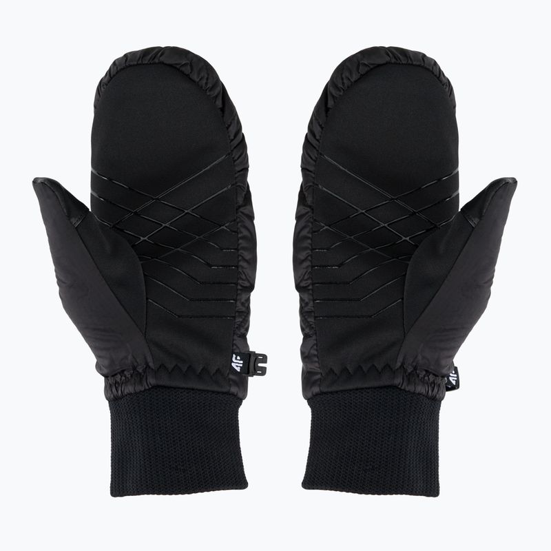 Rękawiczki trekkingowe 4F REU011 deep black 2