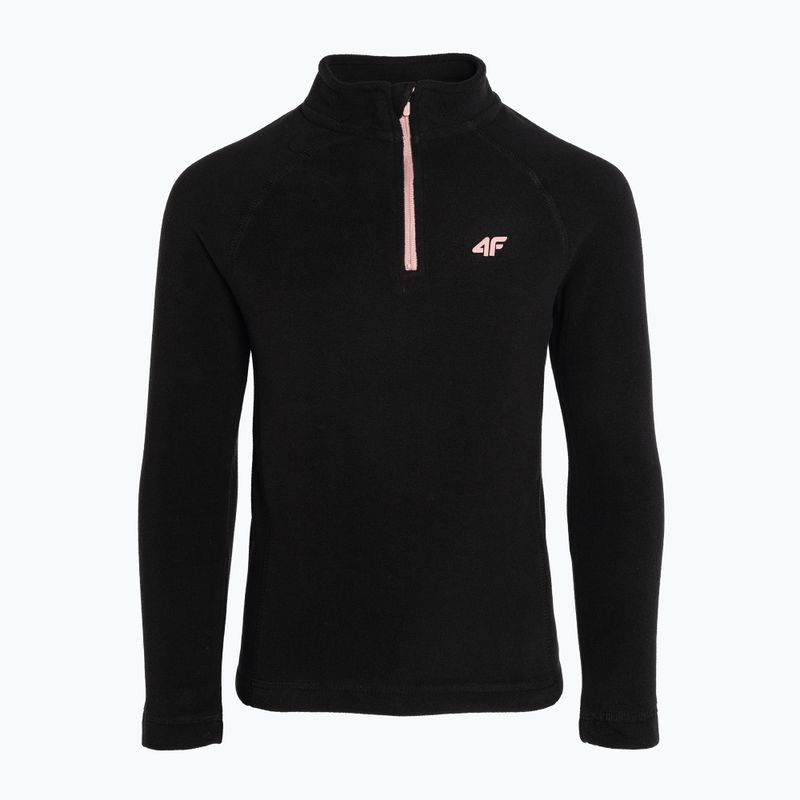 Bluza polarowa dziecięca 4F JBIDP001 deep black 3
