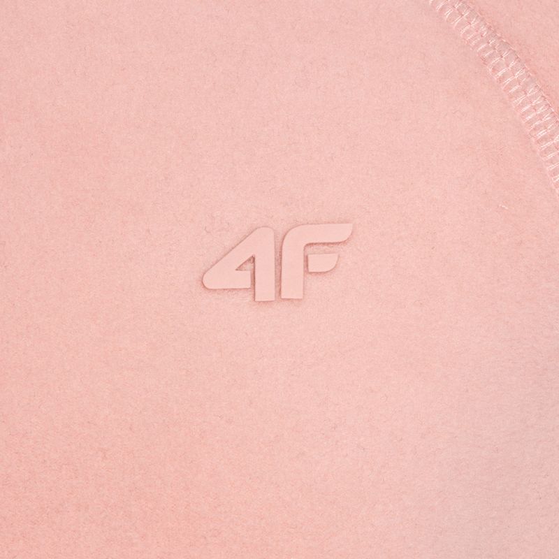 Bluza polarowa dziecięca 4F JBIDP001 light pink 5