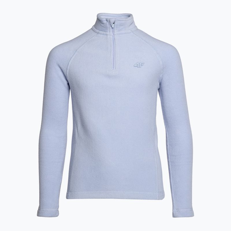 Bluza polarowa dziecięca 4F JBIDP001 light blue 3