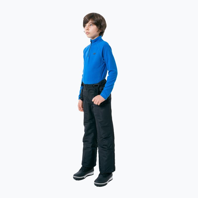 Bluza polarowa dziecięca 4F JBIMP001 blue 2