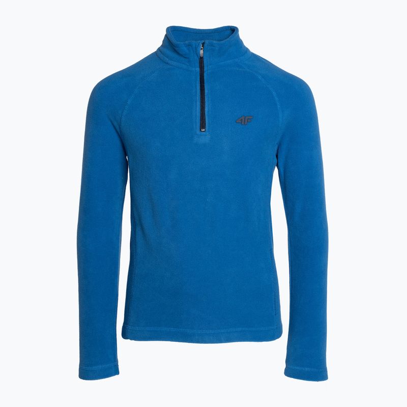 Bluza polarowa dziecięca 4F JBIMP001 blue 3