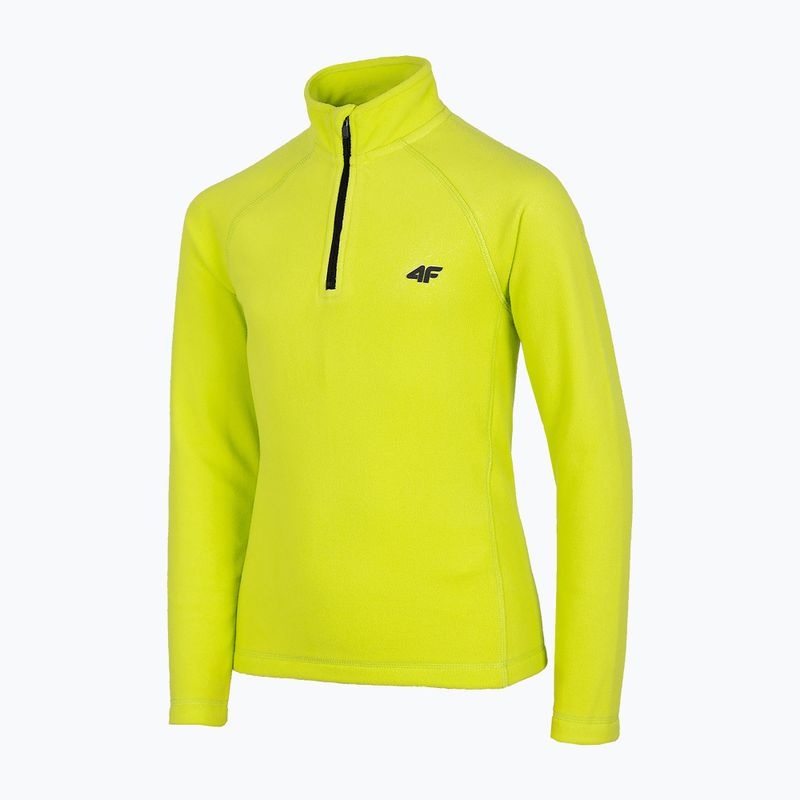 Bluza polarowa dziecięca 4F JBIMP001 lemon 8